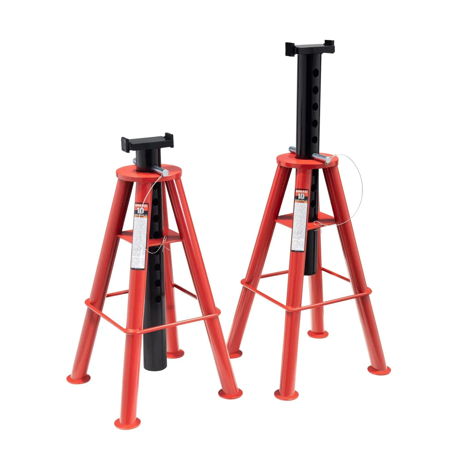 Sunex Tools 10-Ton High Jack Stands (Set of 2)