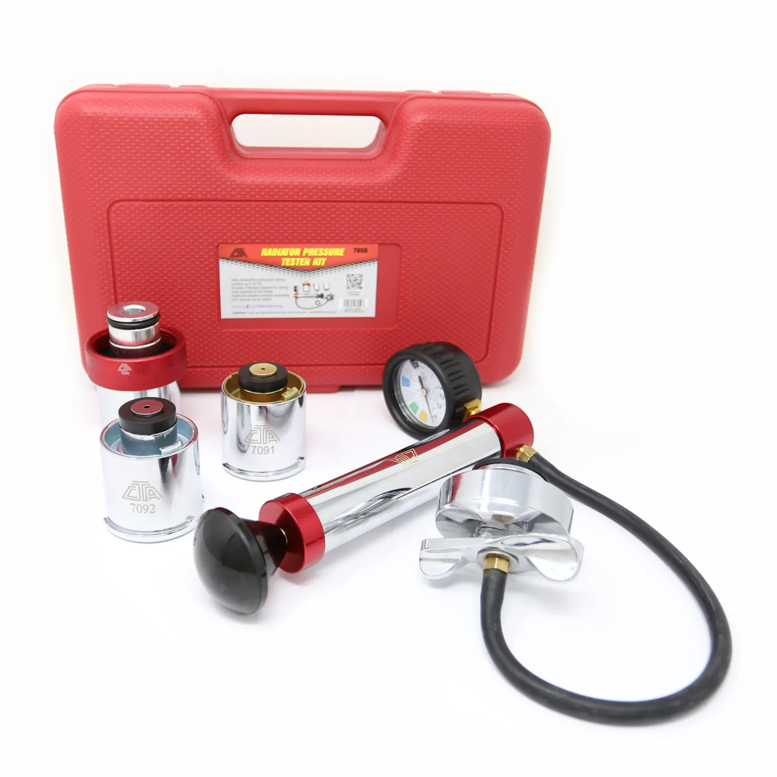CTA Manufacturing 7050 - Radiator Pressure Tester Kit